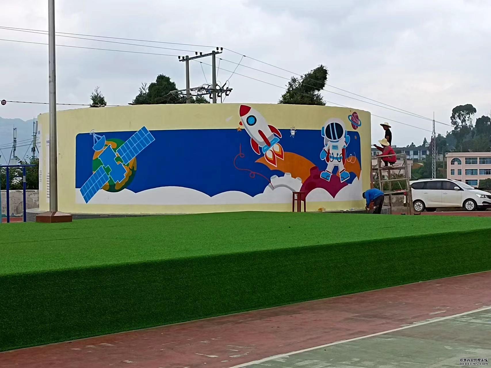 云南图墙墙体广告公司制作 云南墙绘彩绘手绘广告行业迎来新的发展机遇